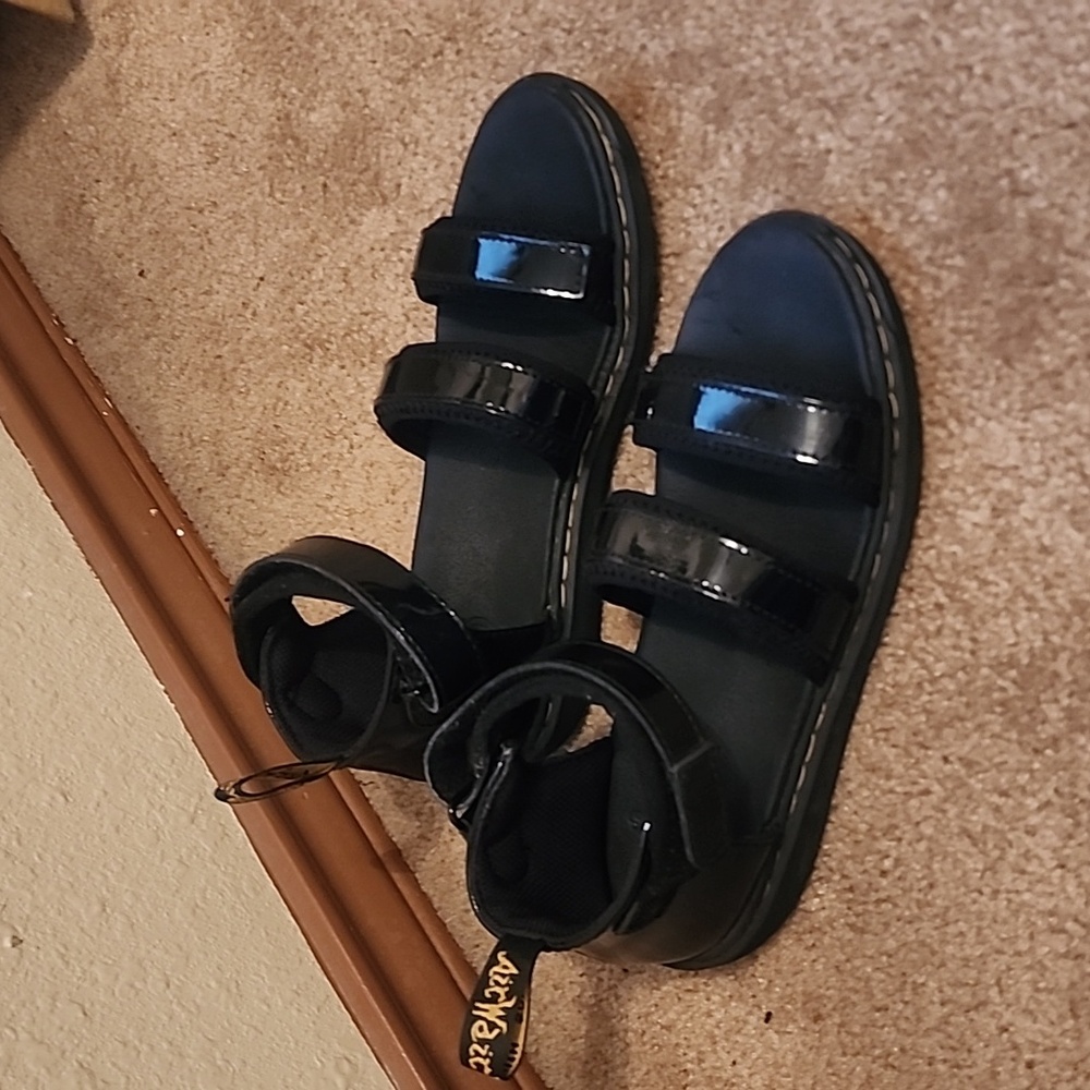 Dr. Martens Marabel J Patent Leather Sandals